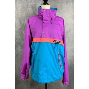 VINTAGE UNISEX SHELL JACKET , MADE IN GREAT BRITAIN SIZE MEDIUM